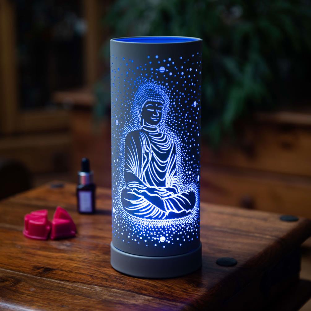 Sense Aroma Colour Changing Grey Buddha Electric Wax Melt Warmer Extra Image 1